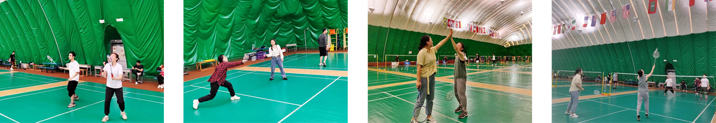 羽你一起，，，，，康健挑战丨“出海俱乐部”羽毛球运动